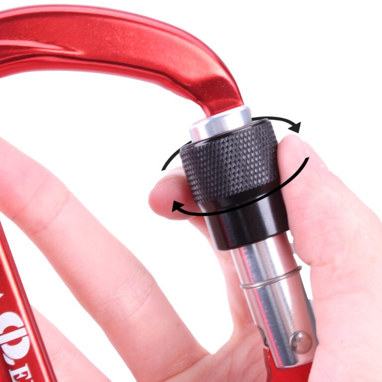 OMEGA PACIFIC ELITE KEYLOCK SCREW-LOK NFPA (CARABINER)