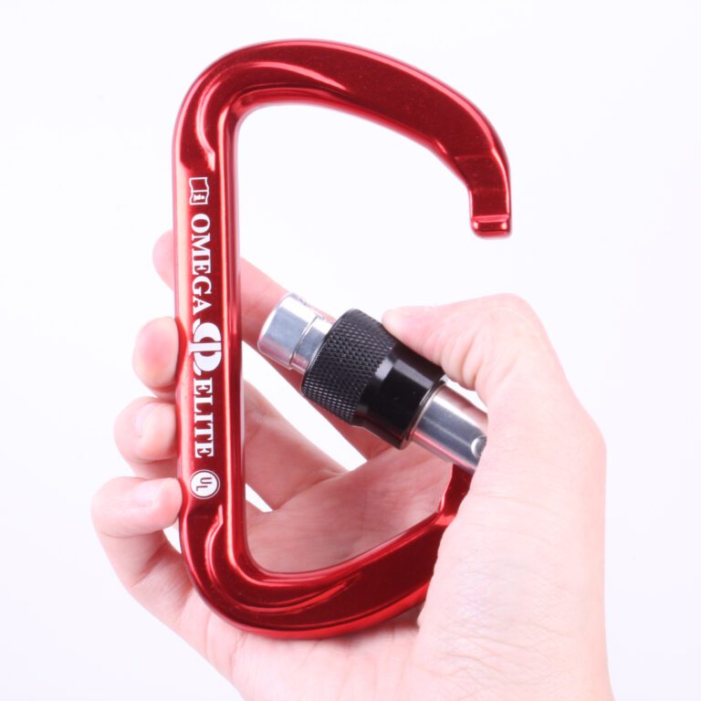 OMEGA PACIFIC ELITE KEYLOCK SCREW-LOK NFPA (CARABINER)