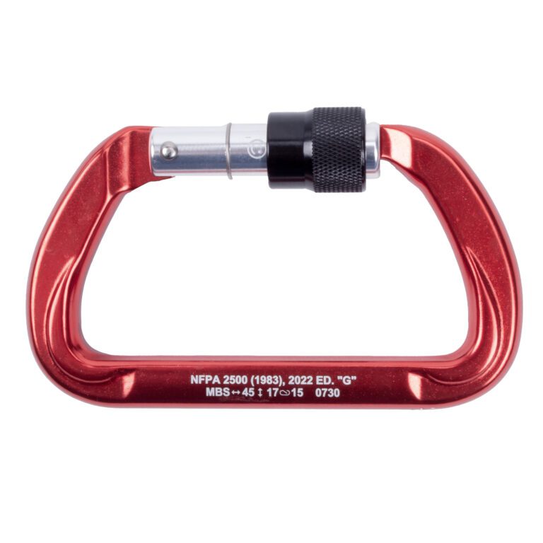 OMEGA PACIFIC ELITE KEYLOCK SCREW-LOK NFPA (CARABINER)