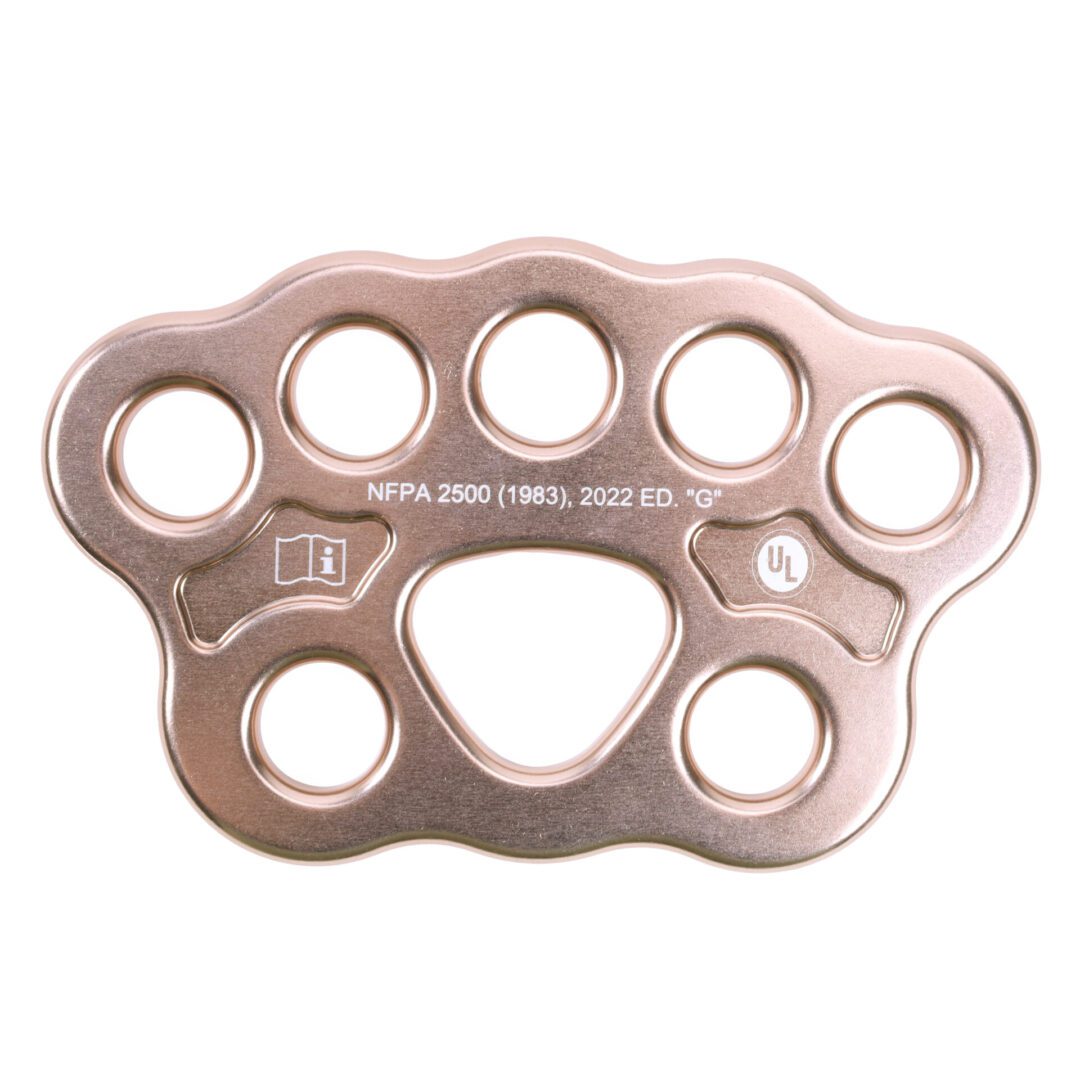 OMEGA PACIFIC MEDIUM ALUMINUM RIGGING PLATE NFPA