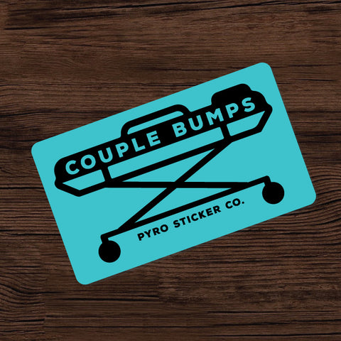 Couple Bumps Sticker