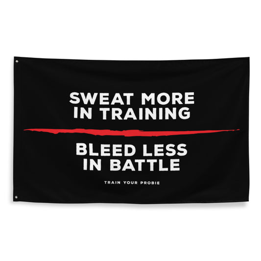 Sweat More Flag