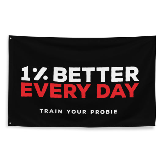 1% Better Flag