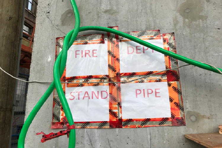 Standpipes in Buildings Under Construction
