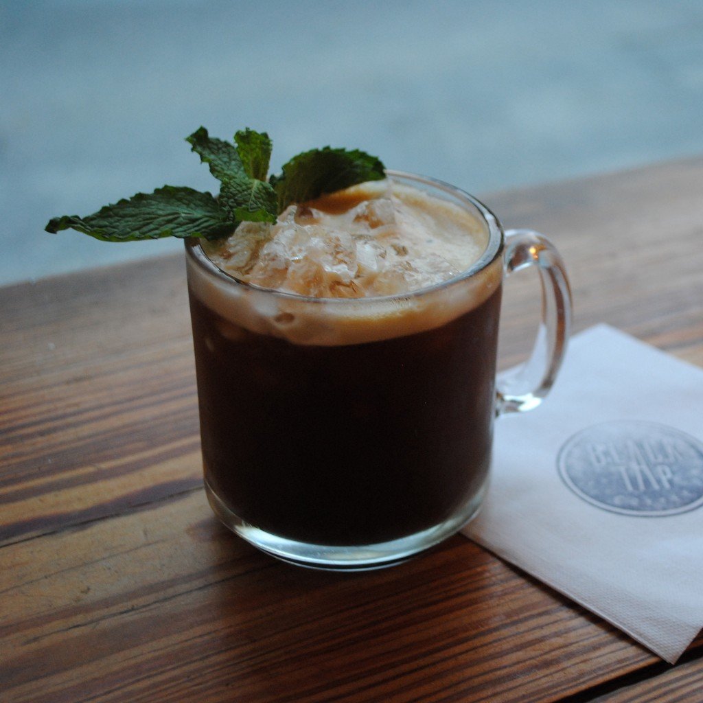 MUDDLED MINT ICED COFFEE