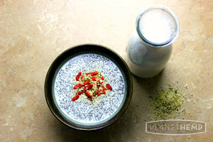 HEMP MILK CHIA PUDDING