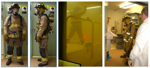 Smoke Particle Infiltration into Firefighter Clothing