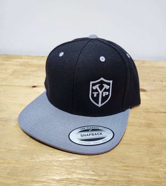 TYP Black & Grey Snap Hat
