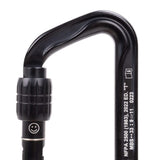 OMEGA PACIFIC STANDARD D SCREW-LOK NFPA (CARABINER)