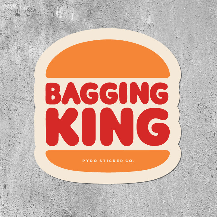 Sticker Bagging Bagging King Sticker – Train Your Probie