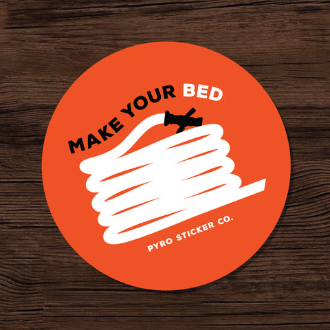 Make Your Bed Sticker