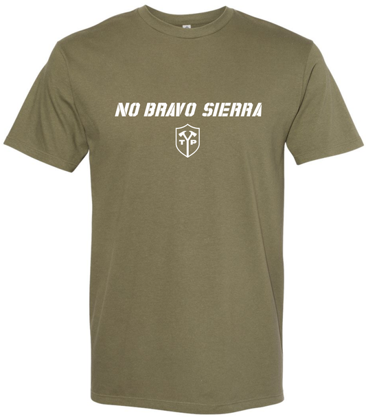 No Bravo Sierra Army Green T-Shirt