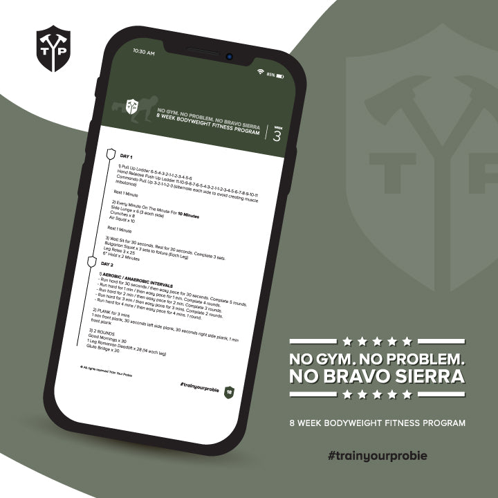 No Bravo Sierra Bodyweight Fitness Program (DOWNLOAD)