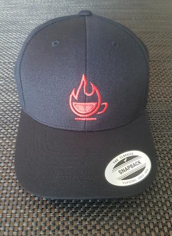 Flaming Mug Hat (Snapback)