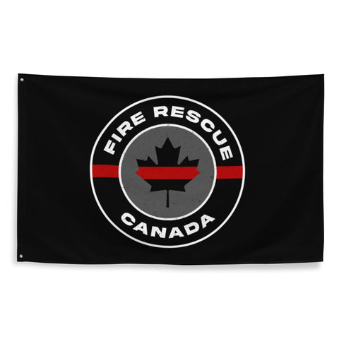 Fire Rescue Canada Flag