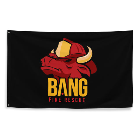 BANG Fire Rescue Flag
