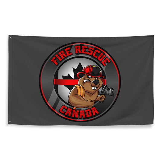Justin Beaver Flag (grey)